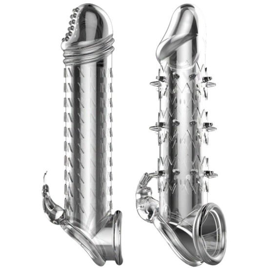 Bao cao su đôn trong suốt Wolf Warrior tăng kích thước dương vật