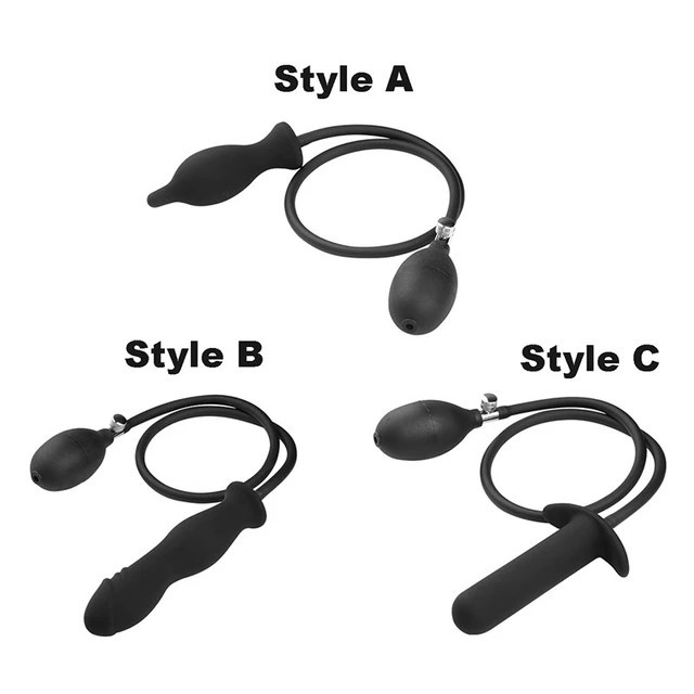 Pump Anal Plug - Sextoy bơm hơi nông hậu môn/ âm đạo