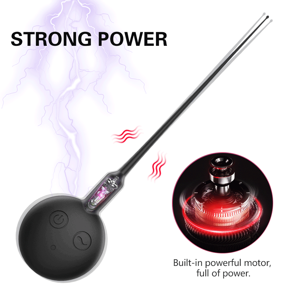 Sounding rung kích thích niệu đạo không dây, sạc điện