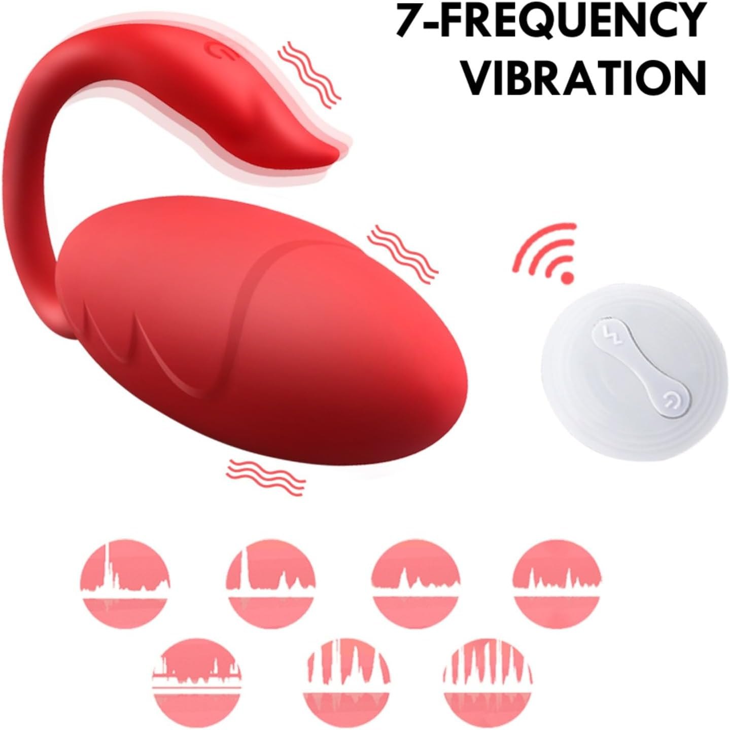 Trứng rung thiên nga Joker 7 tần số dao động mạnh mẽ