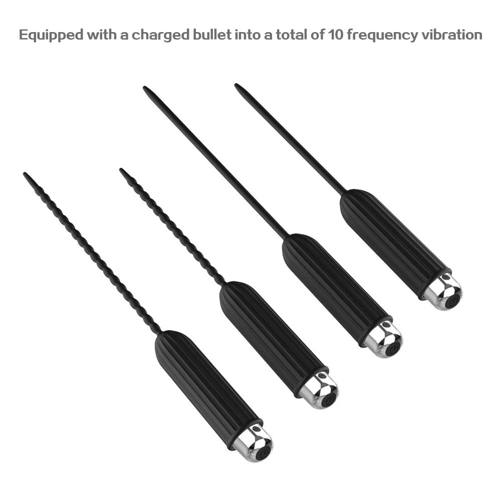 Thanh rung lỗ tiểu silicon kích thích niệu đạo Leya Horse Eye