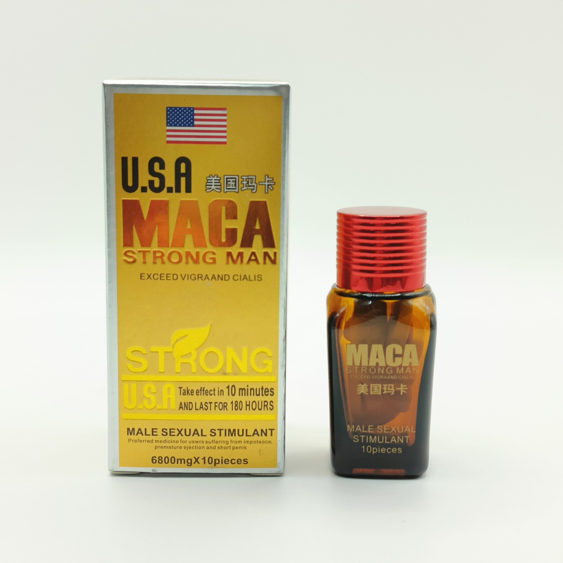 Viên uống cường dương Maca Strong Man Usa