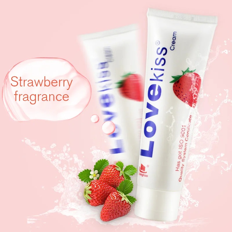 Gel bôi trơn Lovekiss hương dâu 100ml