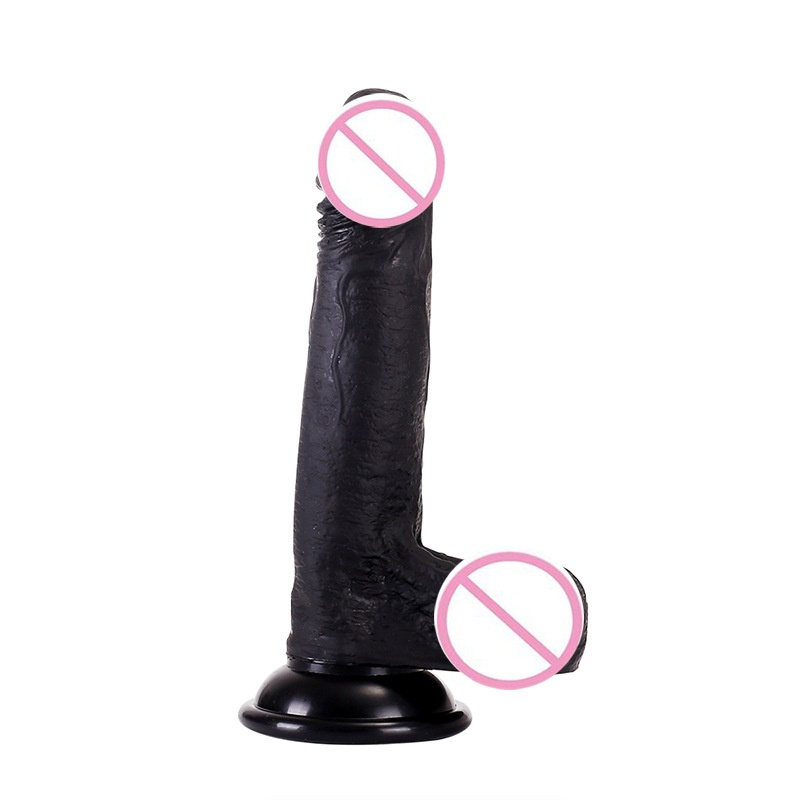 Dương vật giả màu đen 18cm Dark Guy