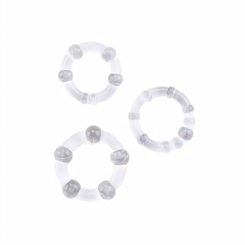 Vòng đeo dương vật silicon trong suốt Duai