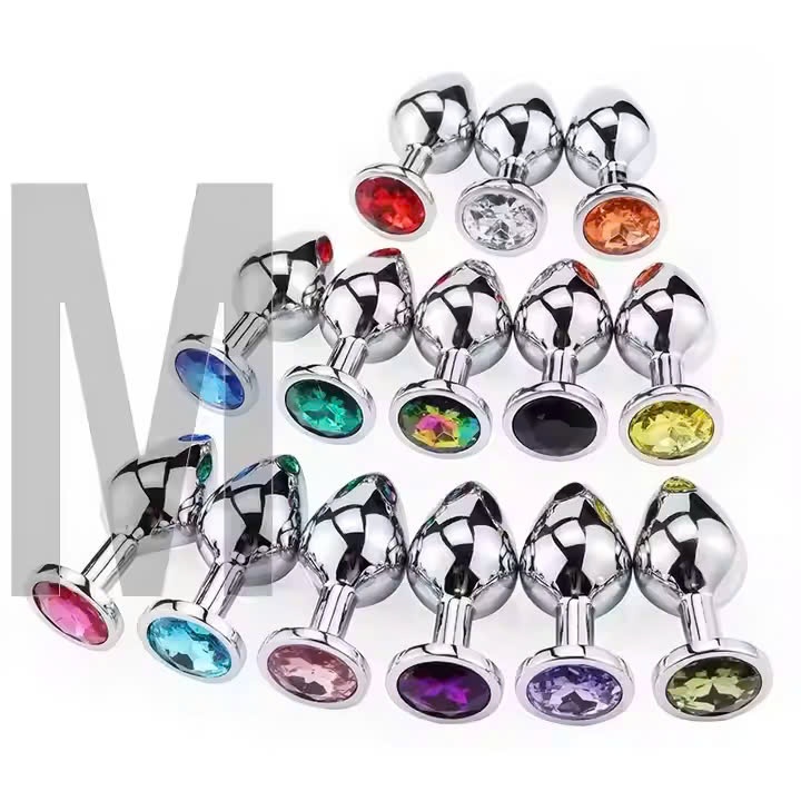 Dụng cụ kích thích hậu môn kim loại RY001
