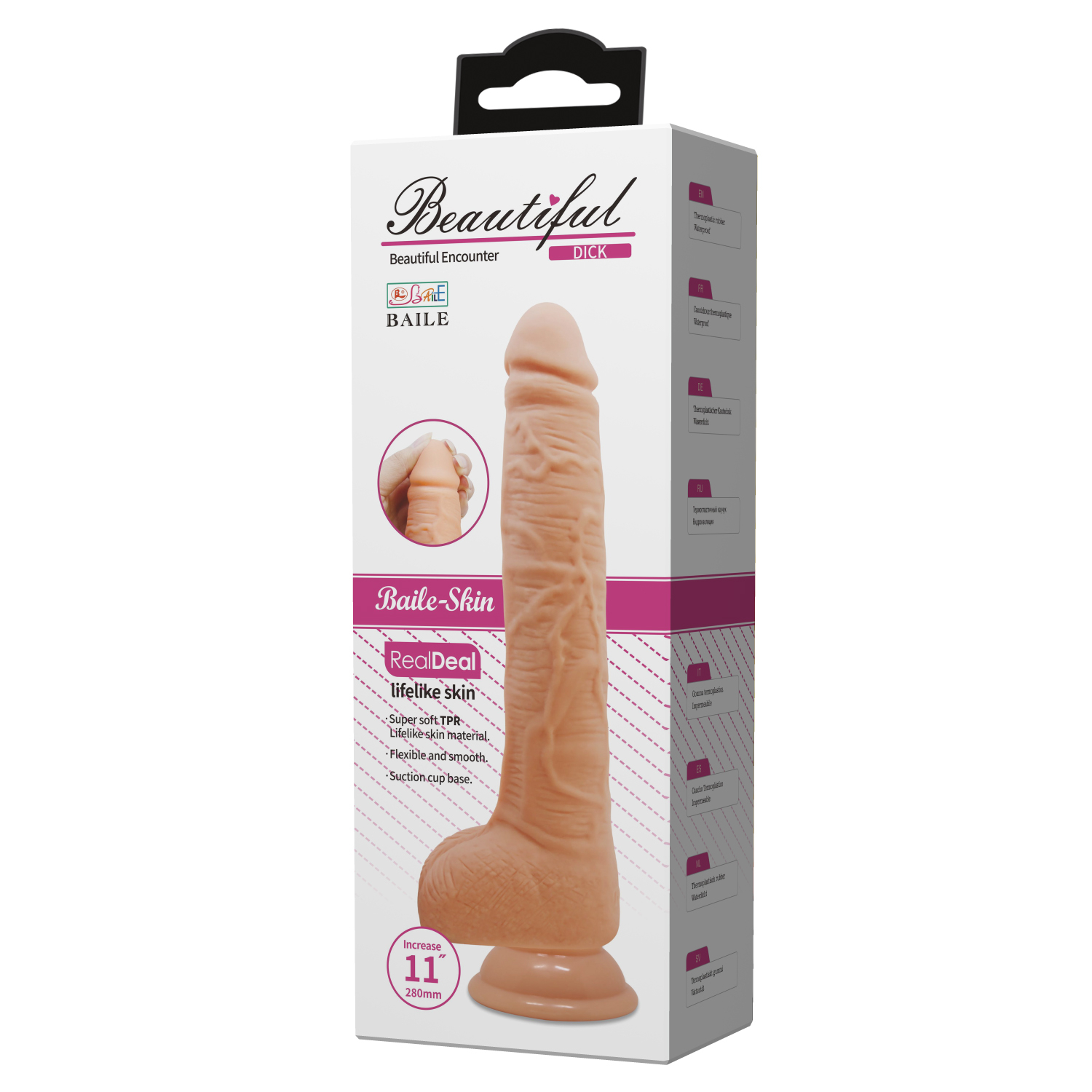Dương vật giả Baile Skin 28cm