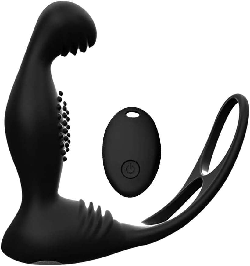 Plug rung massage hậu môn 2 lõi rung Landica