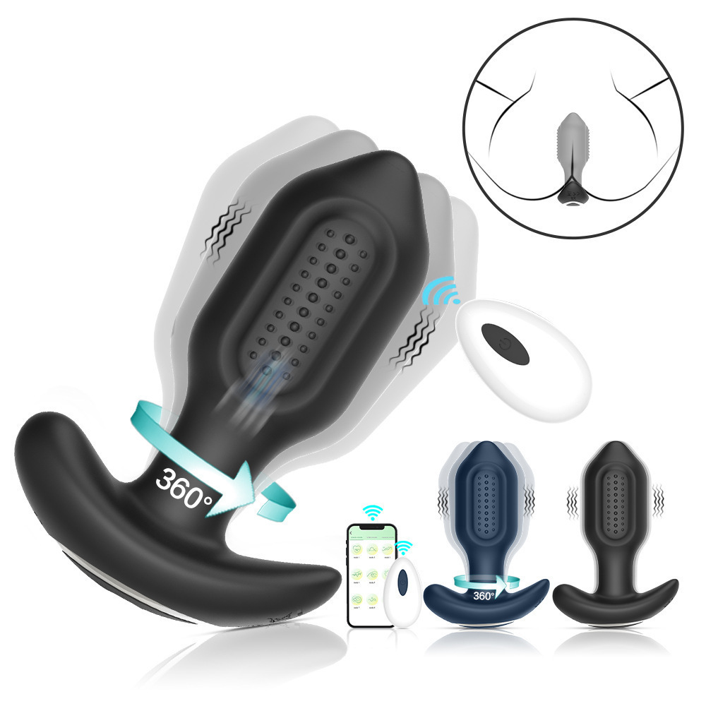 Anal plug rung ngoáy Little King Kong