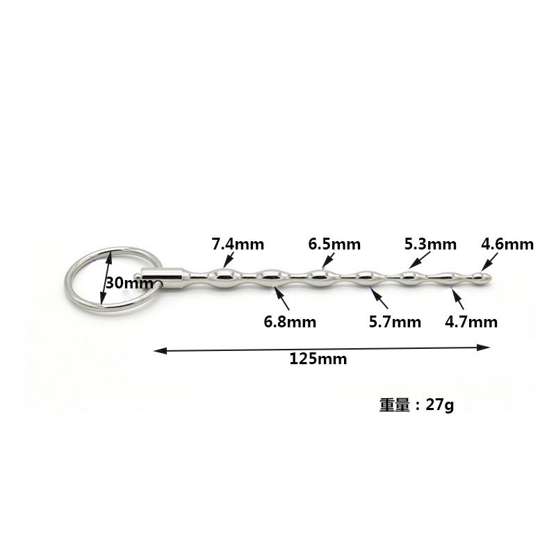 Sounding inox kích thích niệu đạo 125mm