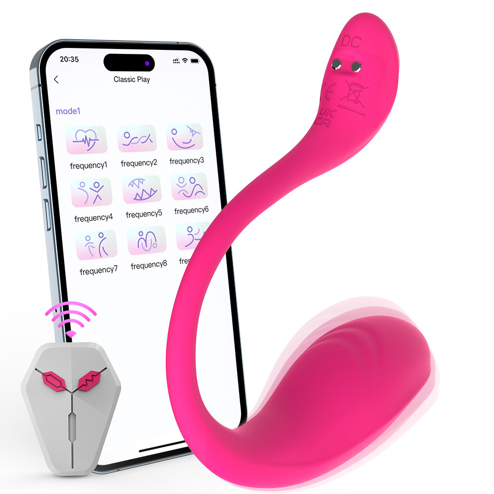Trứng rung tình yêu Ellie điều khiển không dây qua app điện thoại