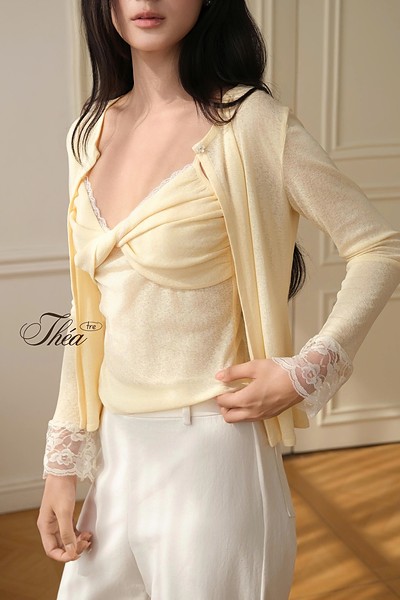 Panna Cotta Cardigan SET