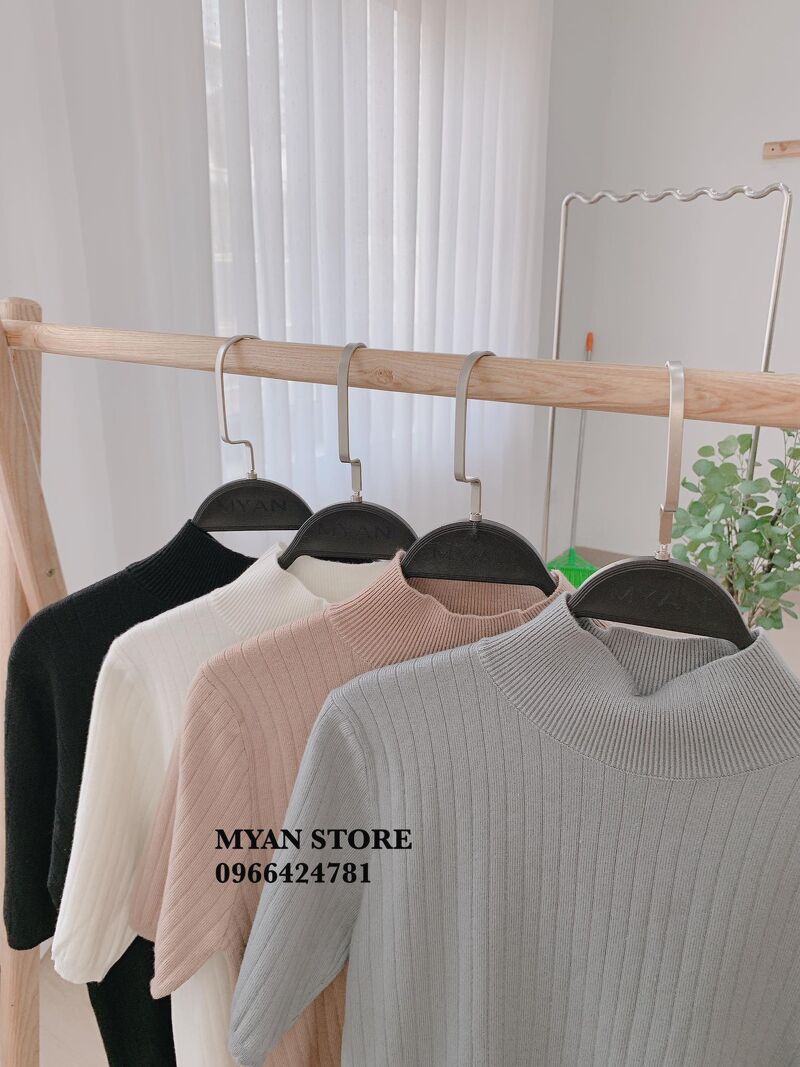 Áo len cổ lọ 5p (6056) (4m)