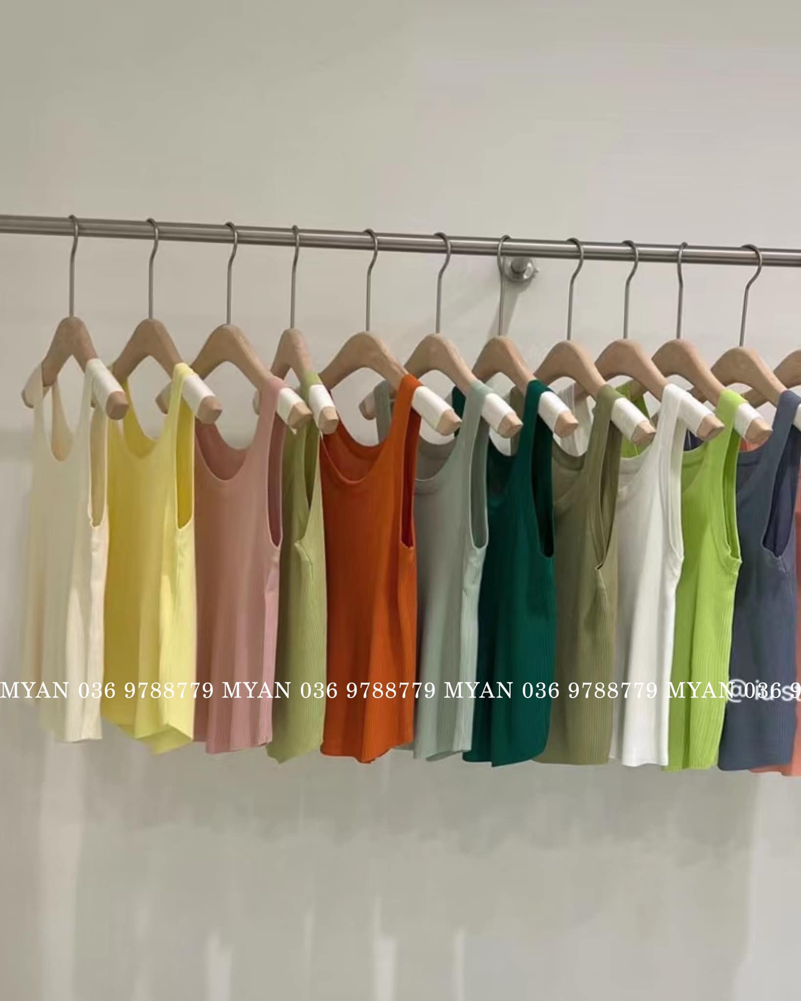 Áo 3 lỗ thun len gân(12m)