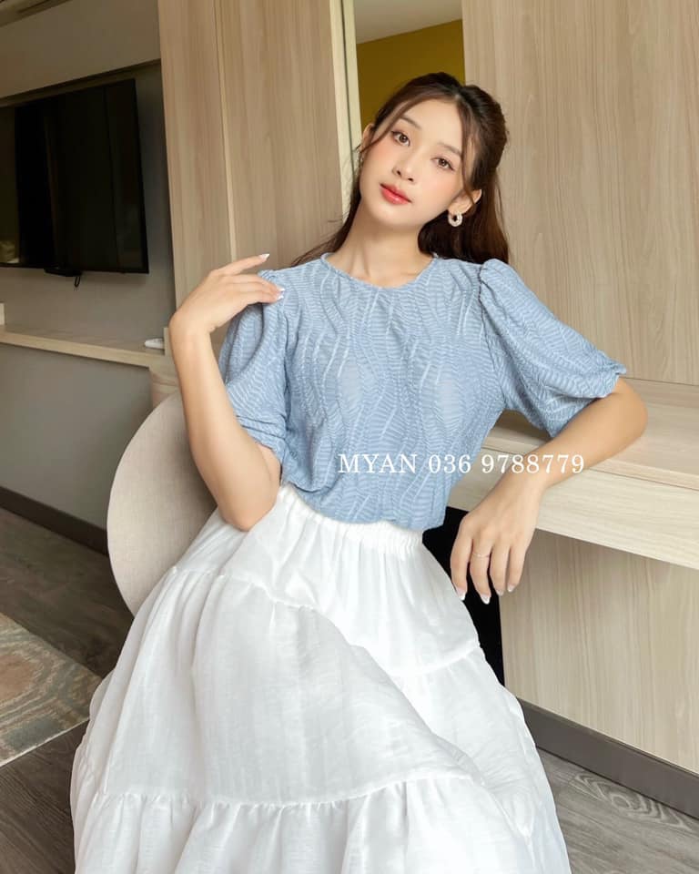 Áo sơ mi tay chuông