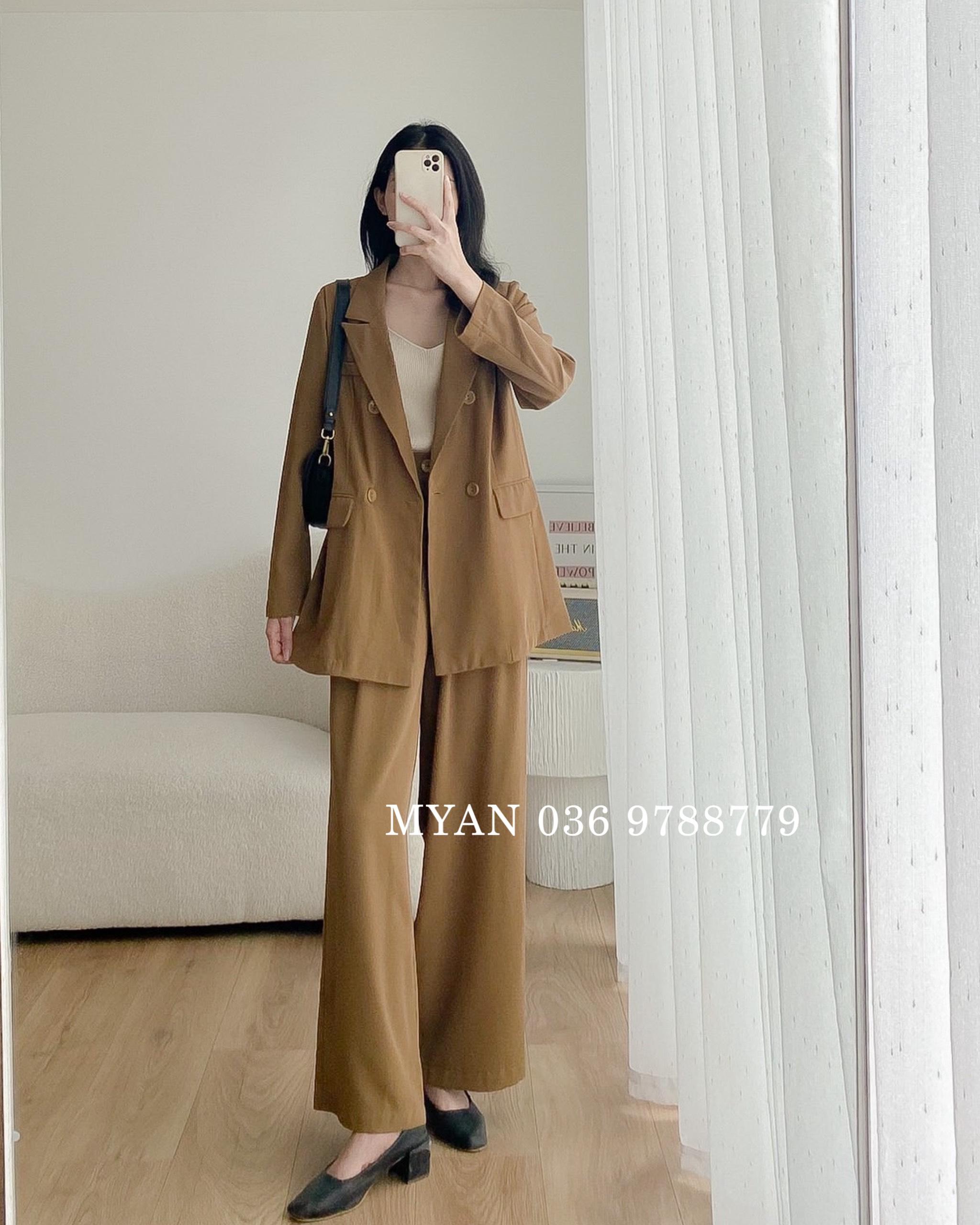 Quần suông thiết kế