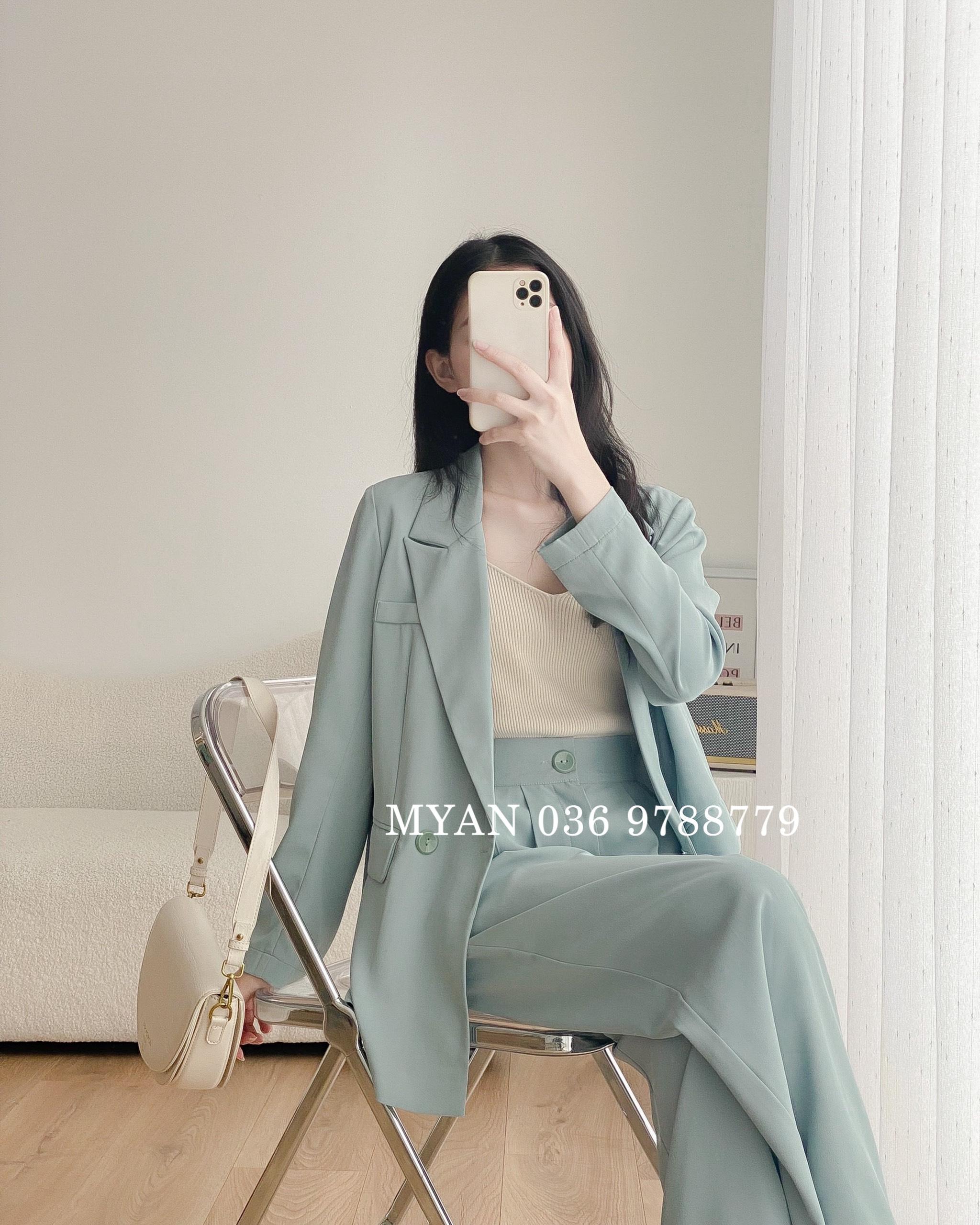 Quần suông thiết kế