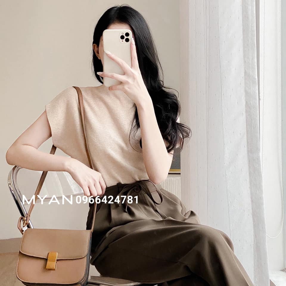 Áo len cổ 3p tay cánh dơi( 0030)