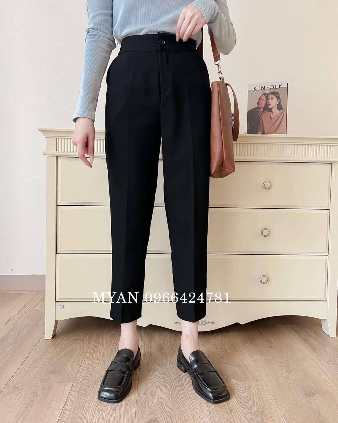Quần baggy basic