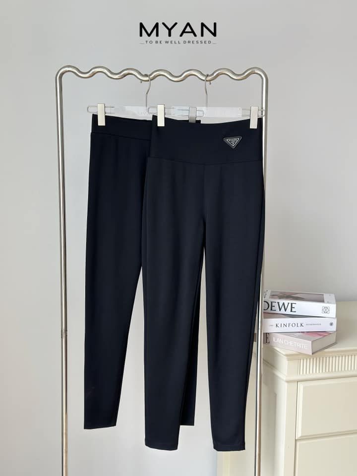 Quần legging PRADA cạp cao