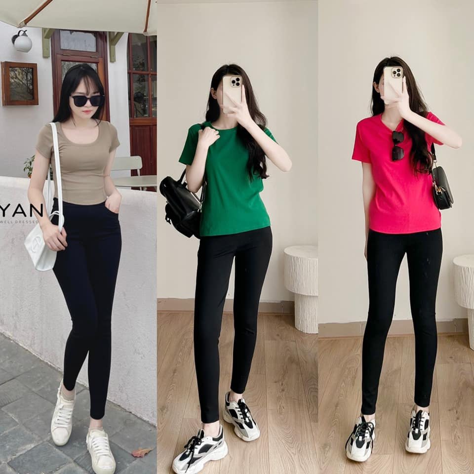 Quần legging cạp cao shewroom