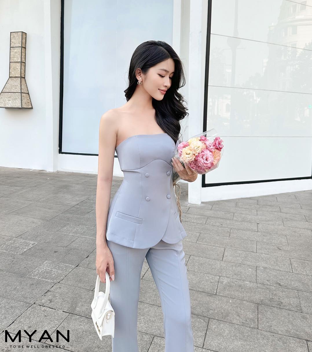 Áo cup ngực 4 khuy( Giảm 55.000 khi mua thêm quần mã Qvn052306)