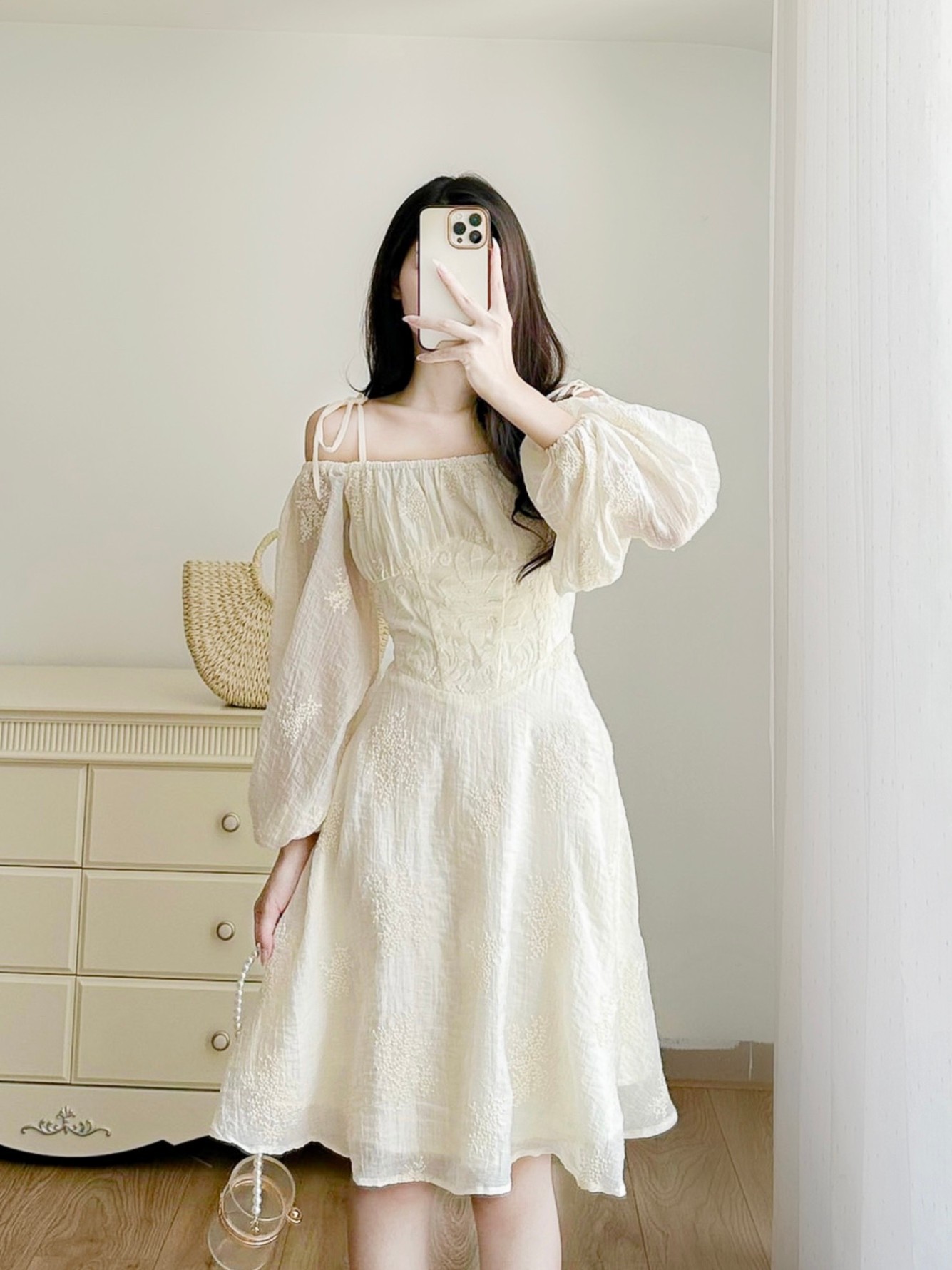 Đầm liền Corset