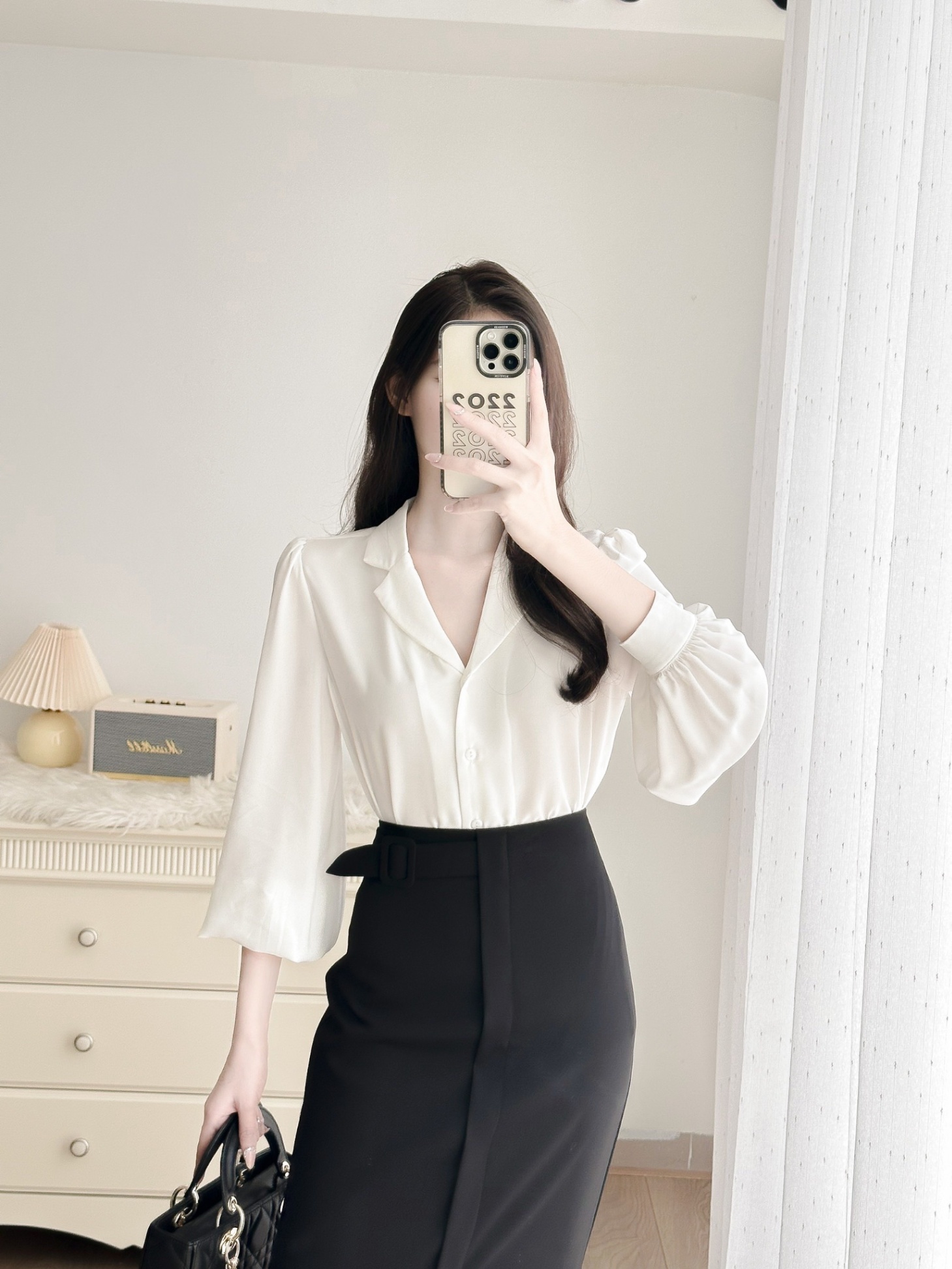 Áo sơ mi cổ 2 ve