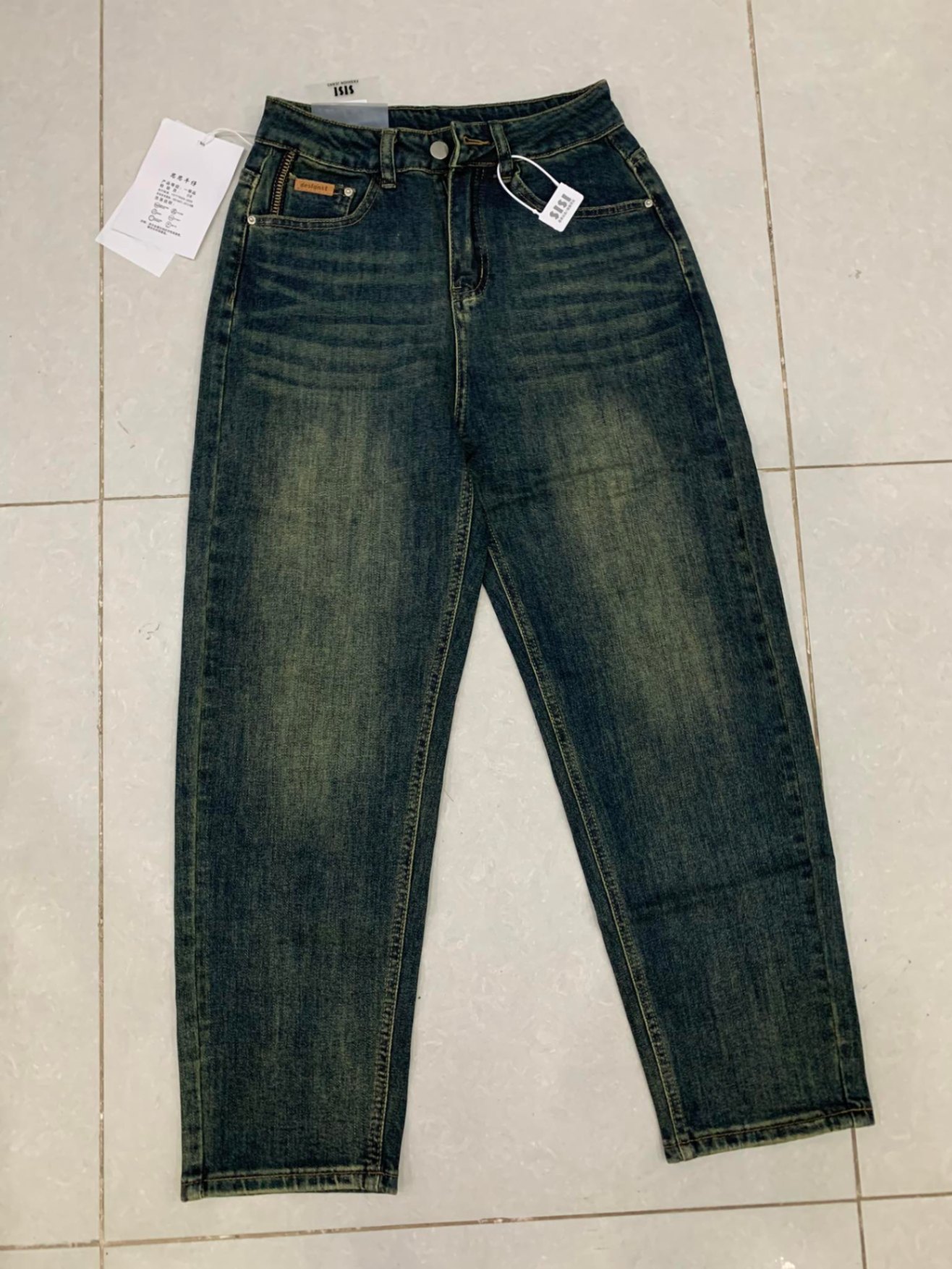 Quần Jean ống đứng SiSi (5646)