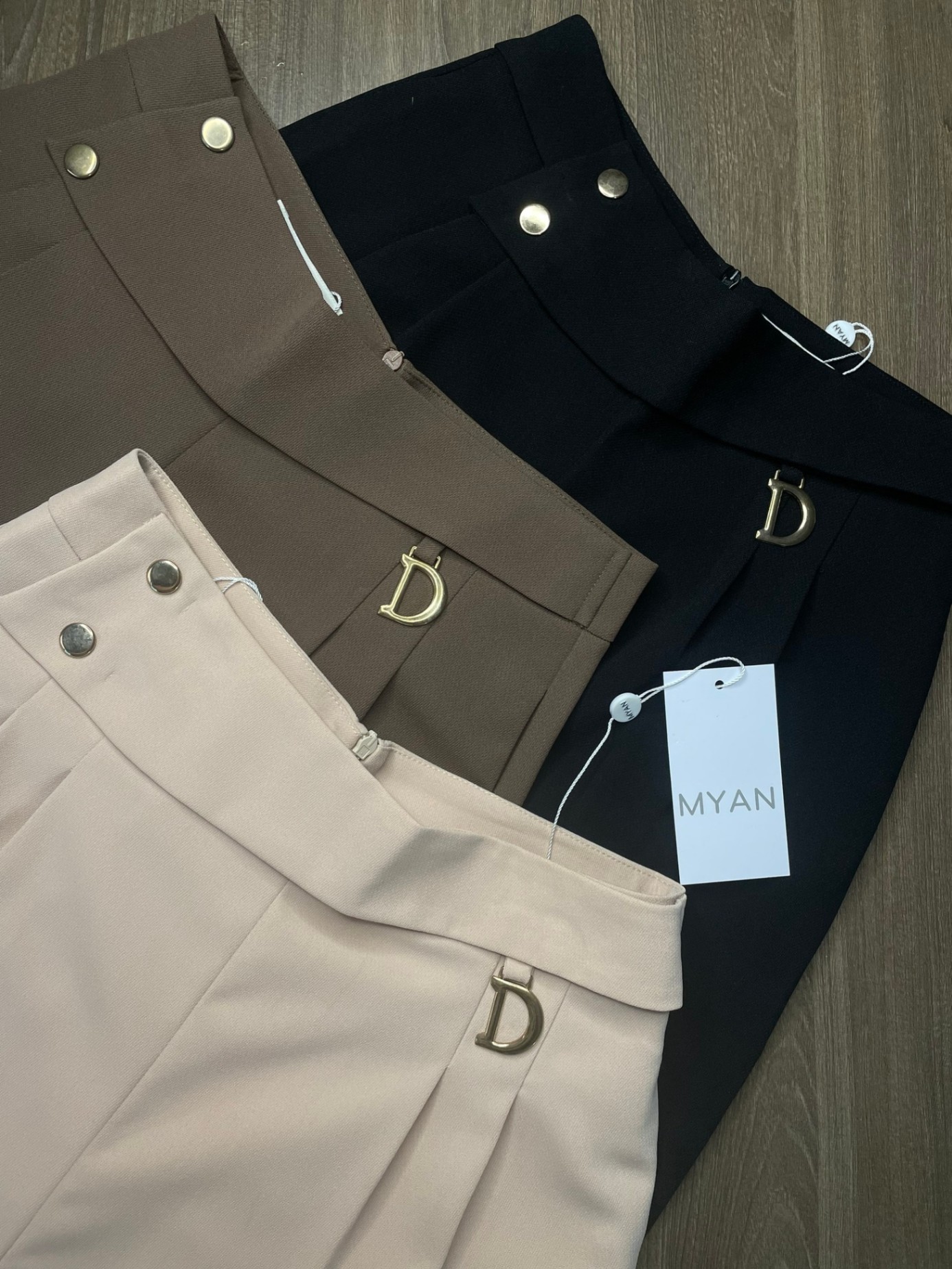 Quần baggy 2 ly móc D 2 cúc (3m)
