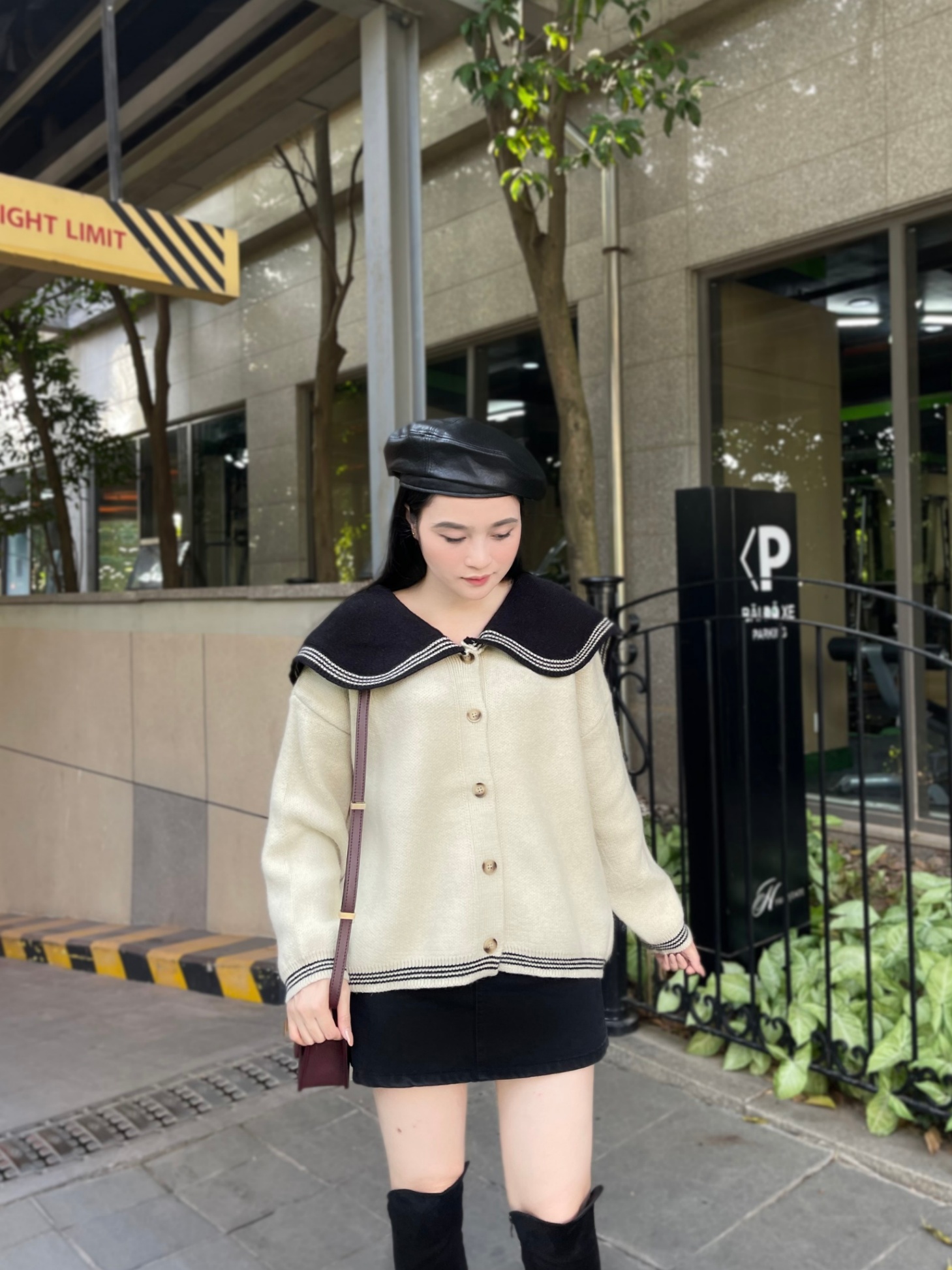 Áo Cardigan thủy thủ