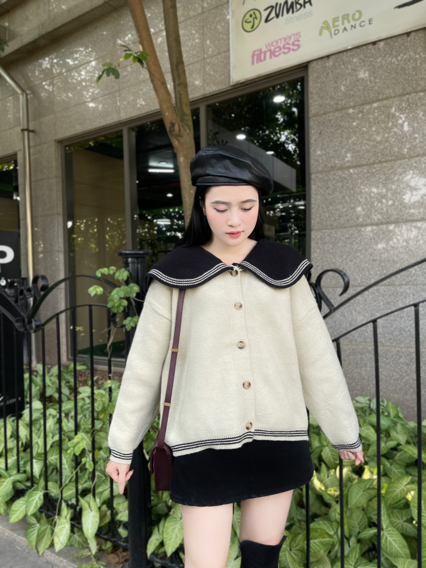 Áo Cardigan thủy thủ