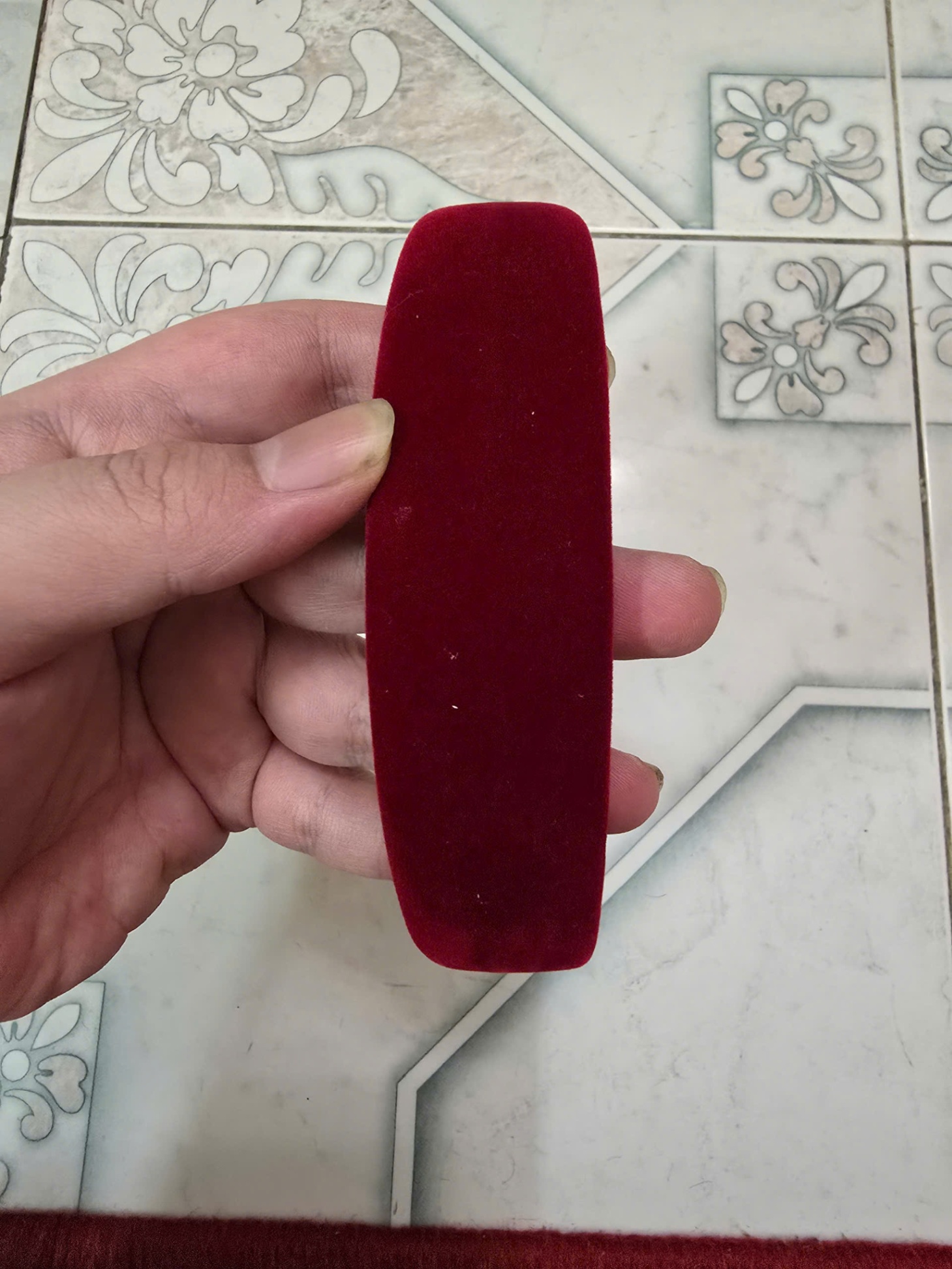 Bờm tóc đỏ nhung - quà tặng