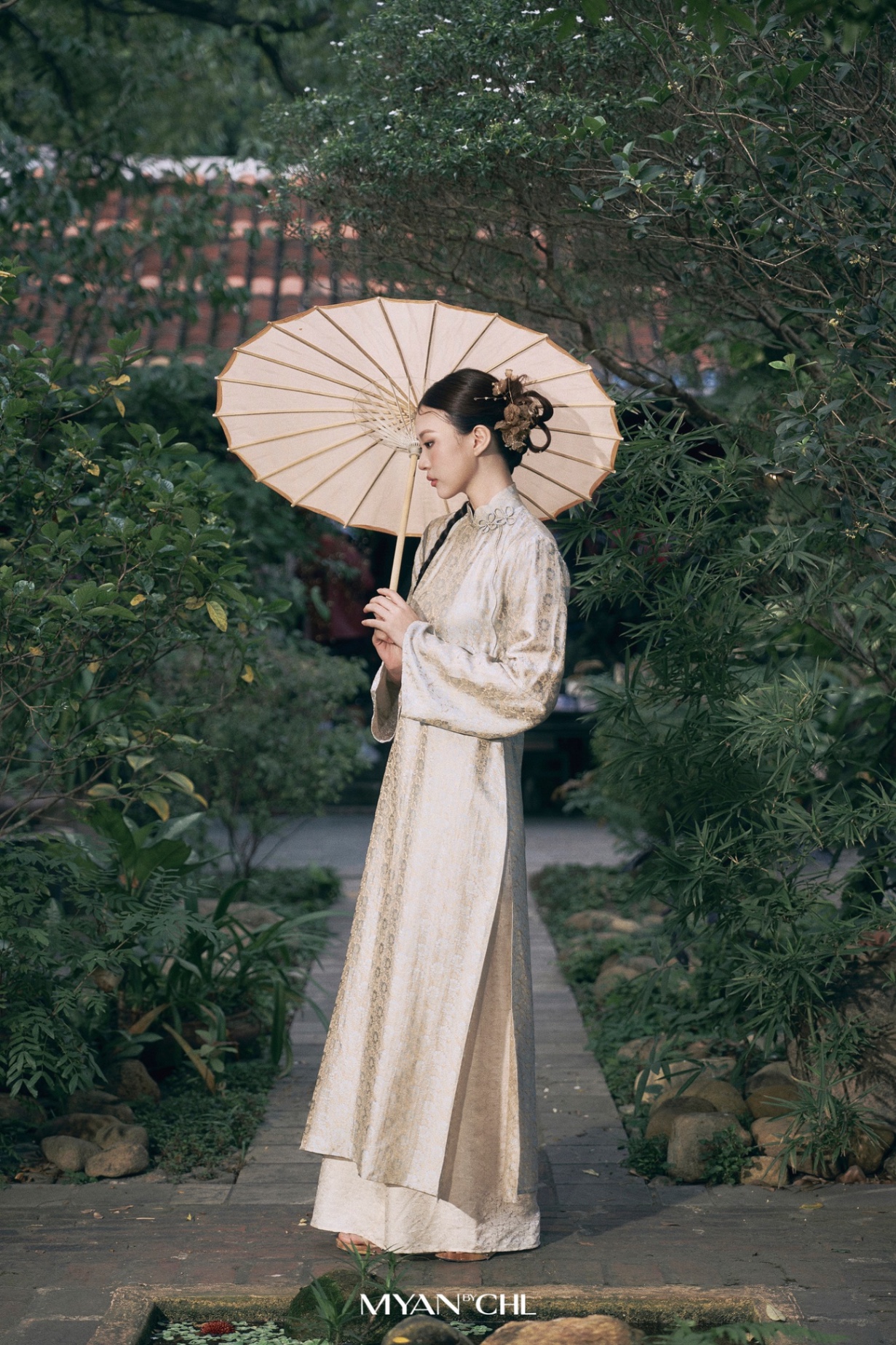 Áo dài lụa An Diệp