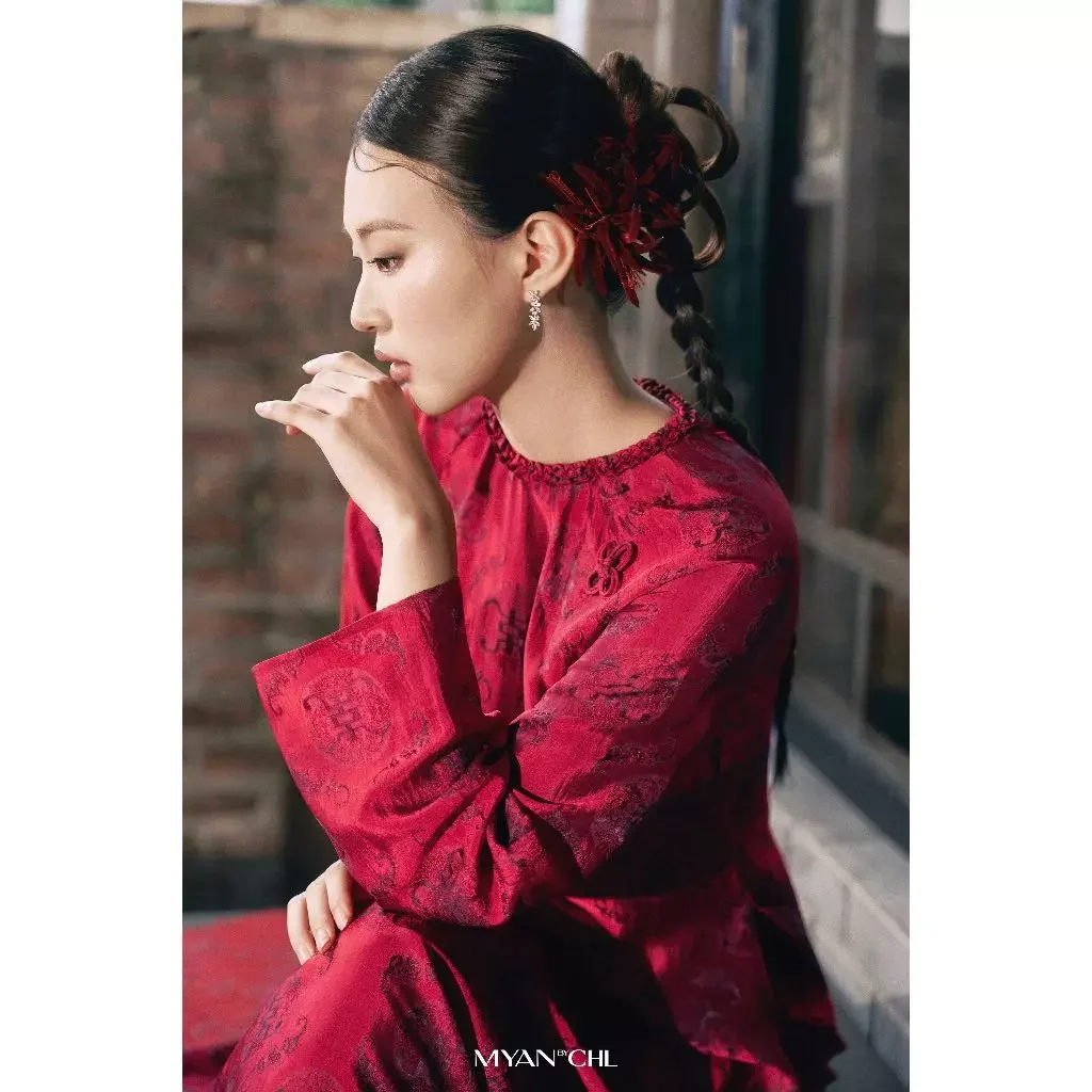Áo dài lụa Tĩnh Diệp