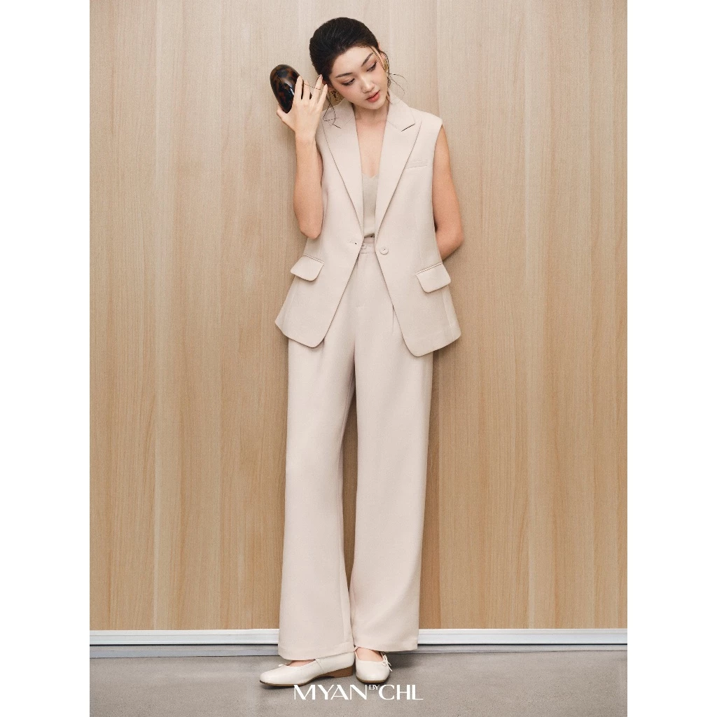 Áo Blazer sát nách cổ bẻ ve