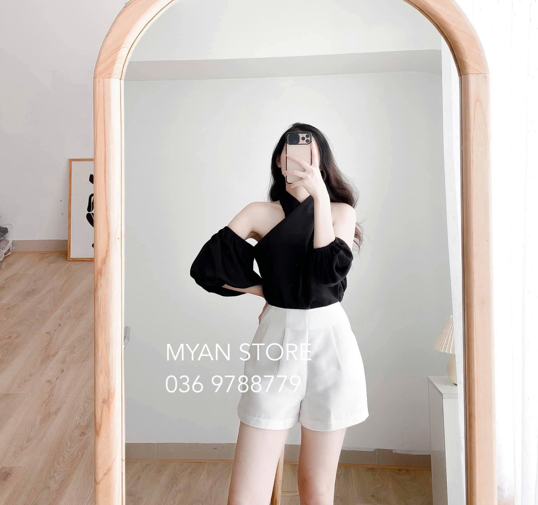 Áo đan chéo ngực tay liền (2m)
