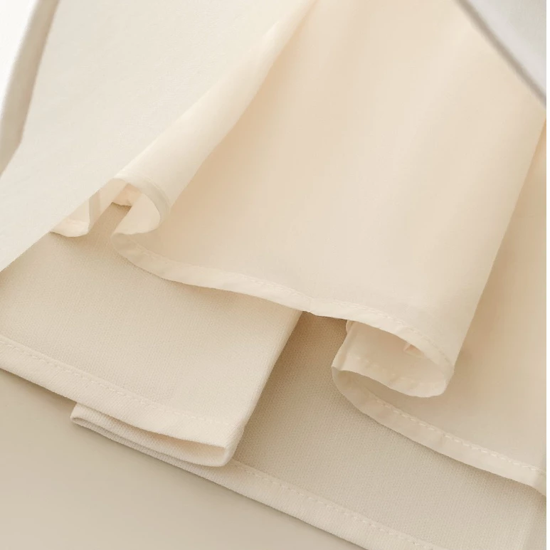Chân váy midi xếp ly bản lớn
