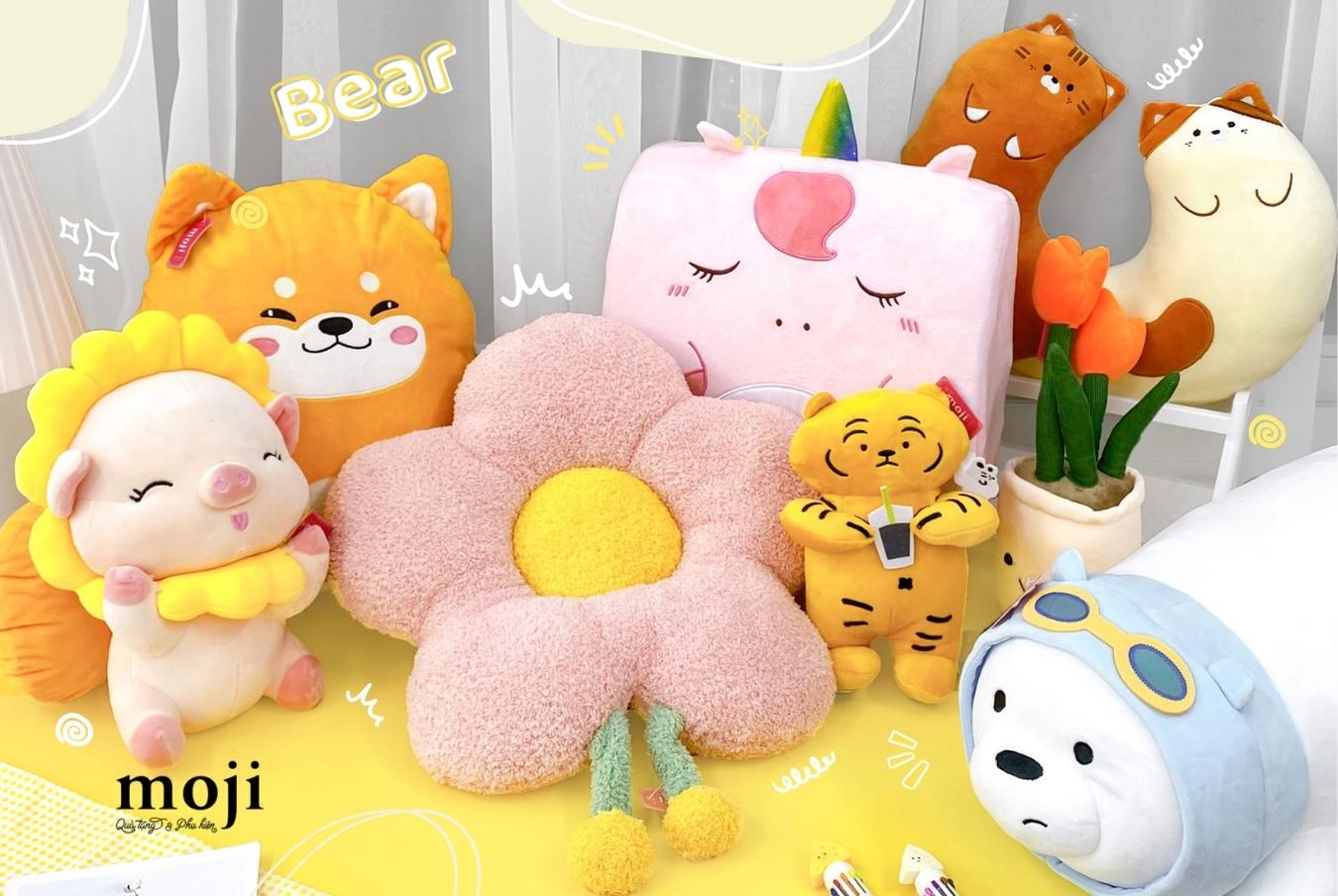 Biệt đội gấu bông cực yêu tại Moji