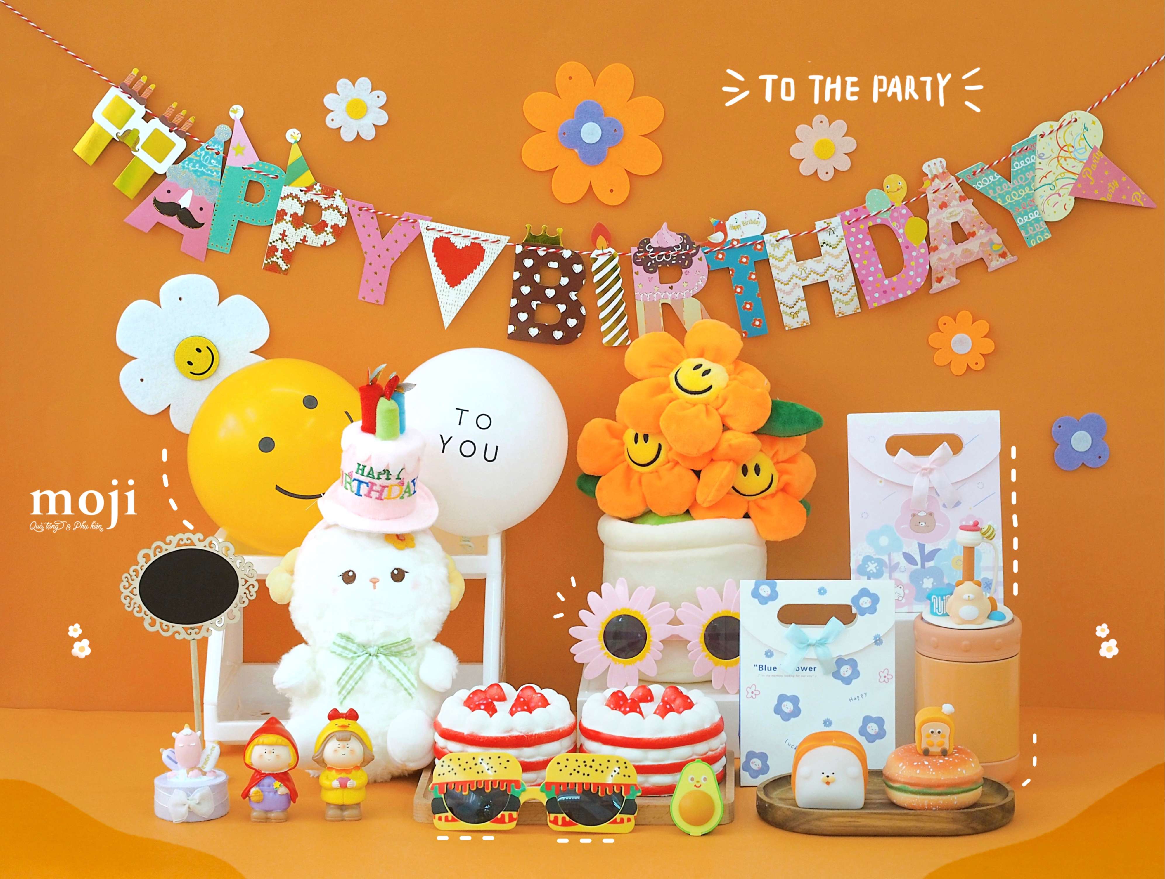 Cần đồ Party đến ngay Moji