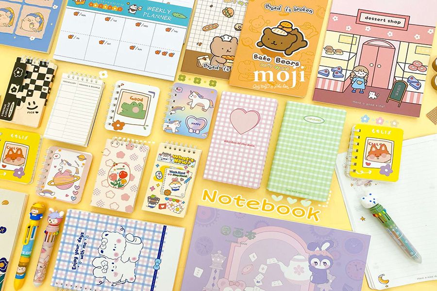 Rinh ngàn điểm xinh cùng sổ vở Moji