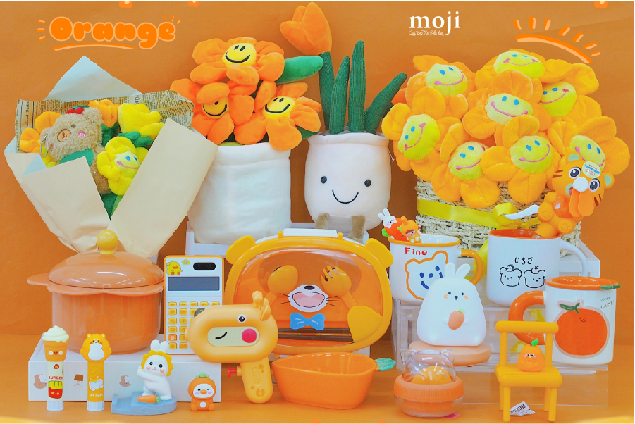 Liêu xiêu với team màu cam cực yêu