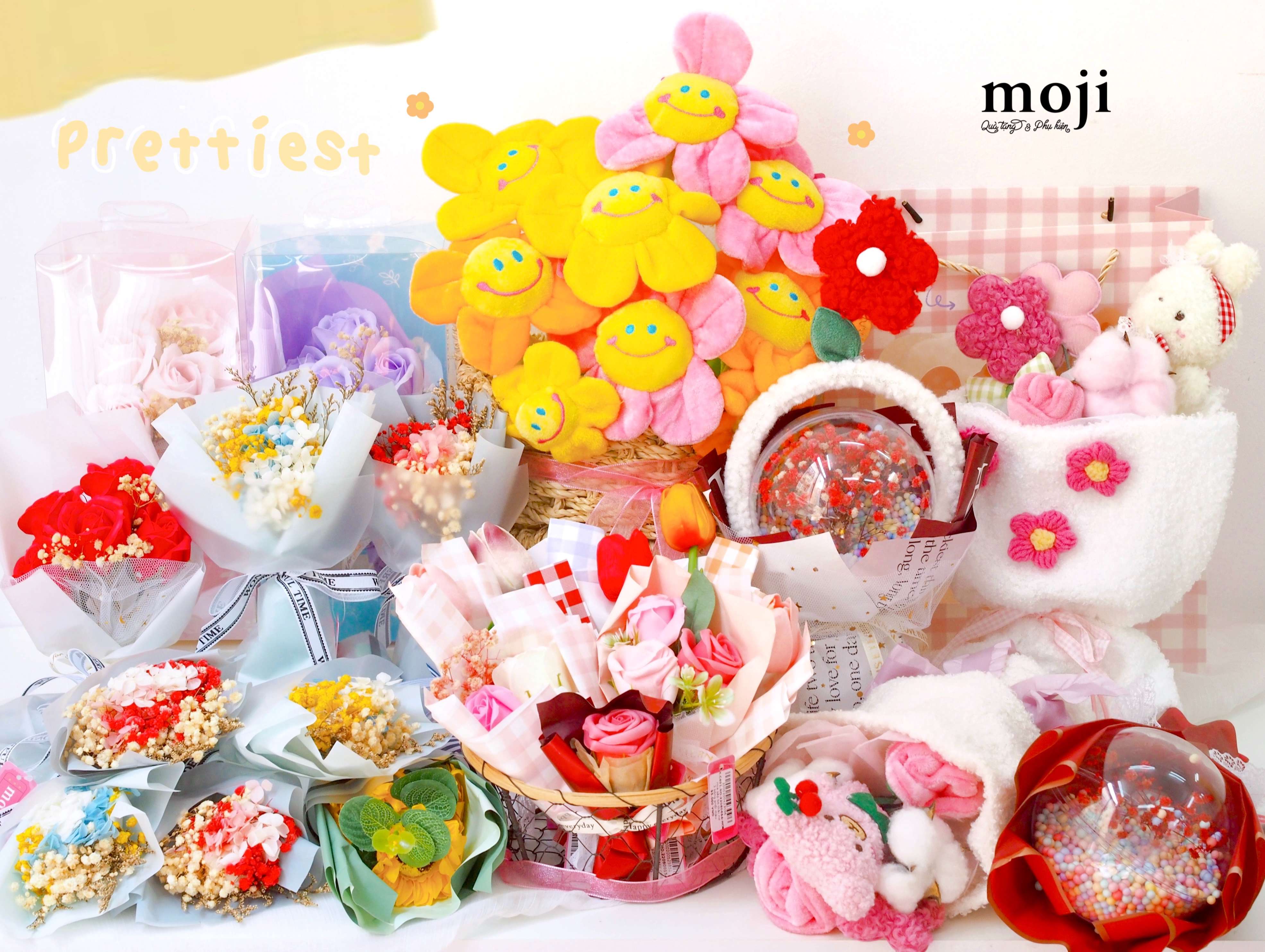 Hoa xinh đằm thắm, gửi gắm tình yêu
