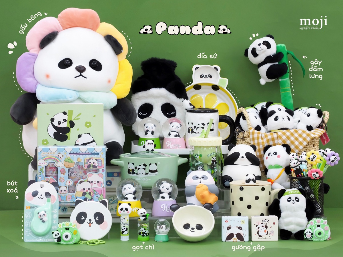 Mê mẩn với team Panda quá là cute