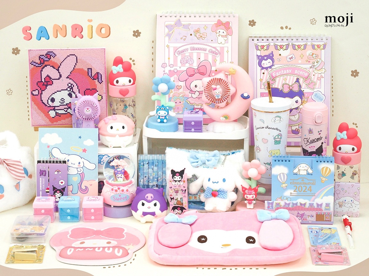 Chiếm trọn tình yêu là team Sanrio cực đáng iu