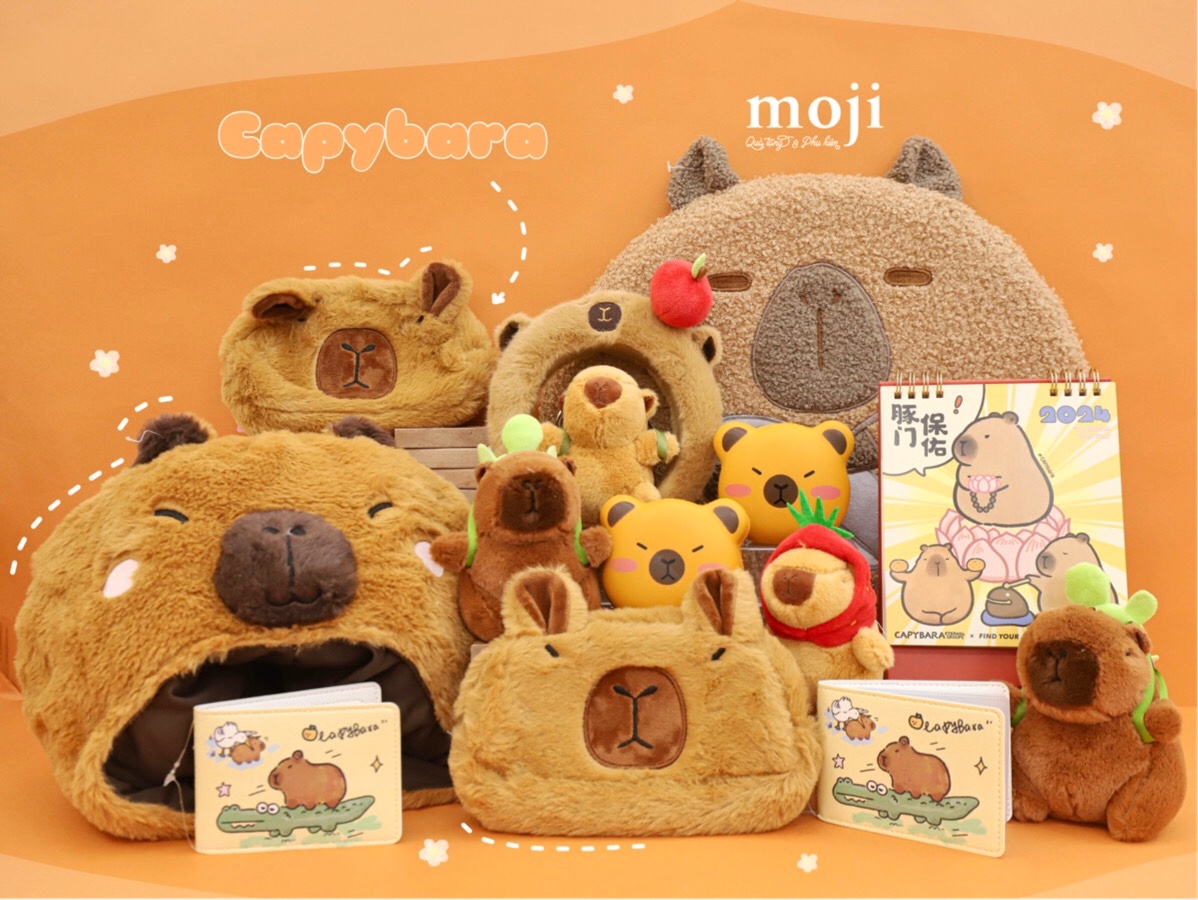 Dễ thương quá xá là team Capybara