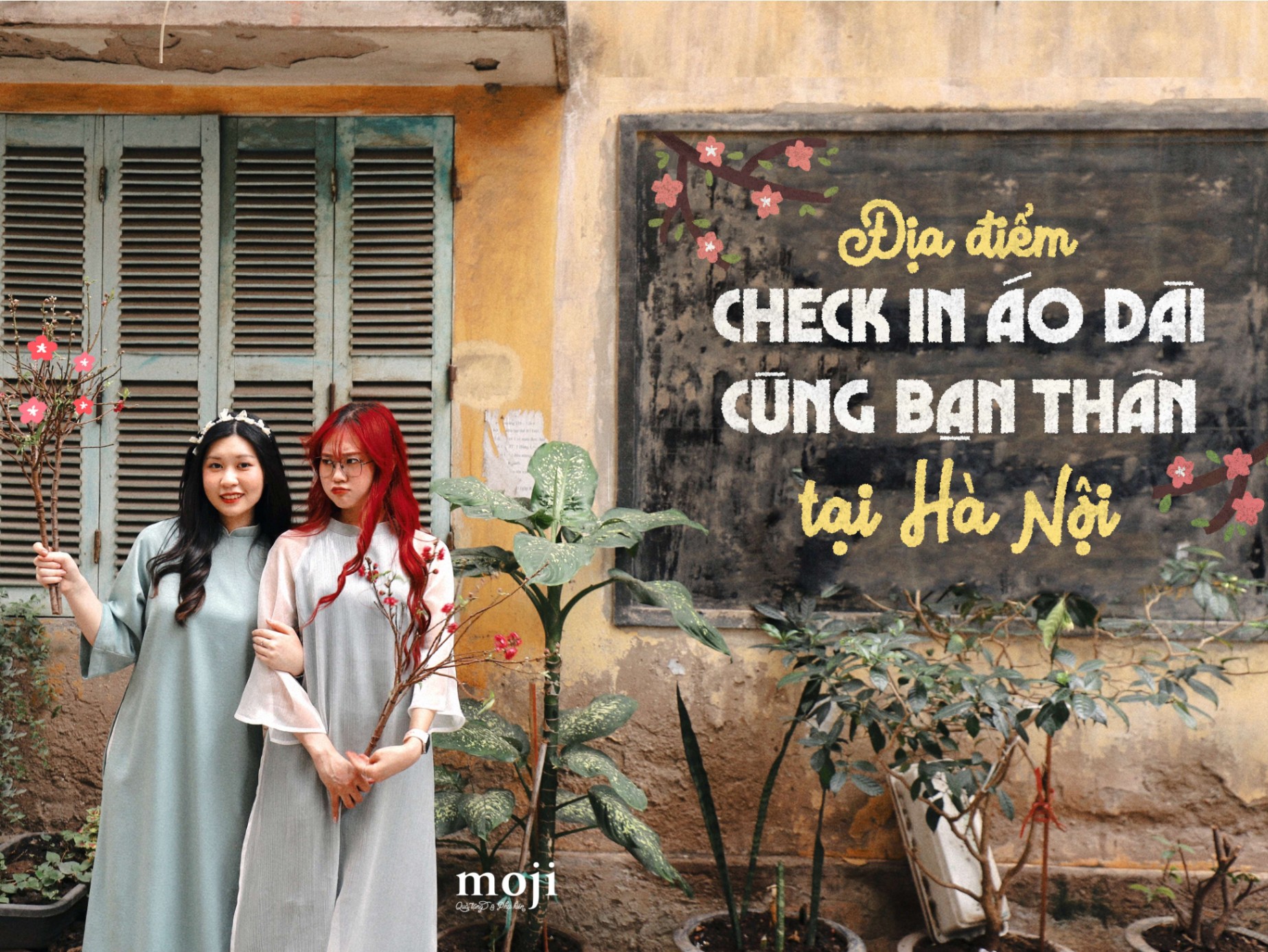 Top các địa điểm checkin áo dài cùng bạn thân tại Hà Nội
