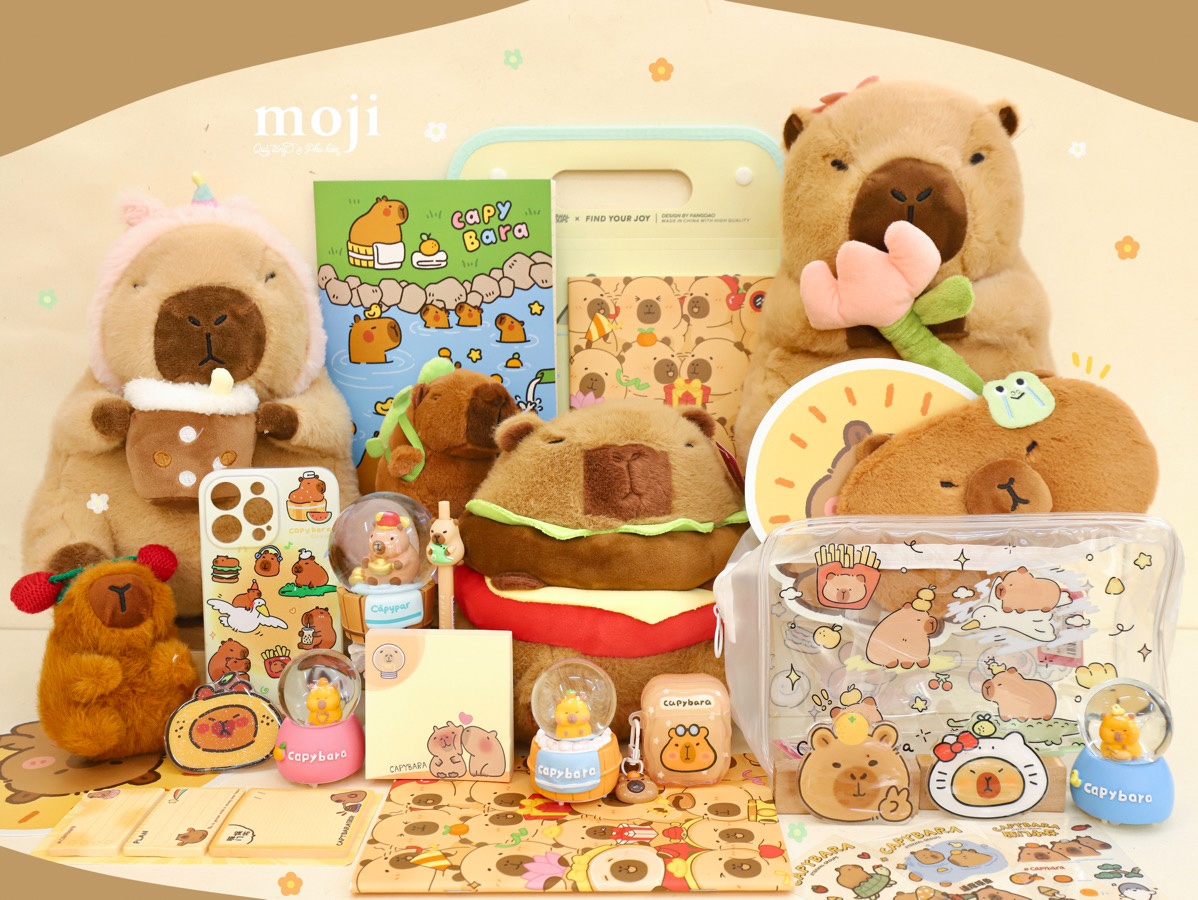 Nhìn là mê tít với team Capybara siêu hit
