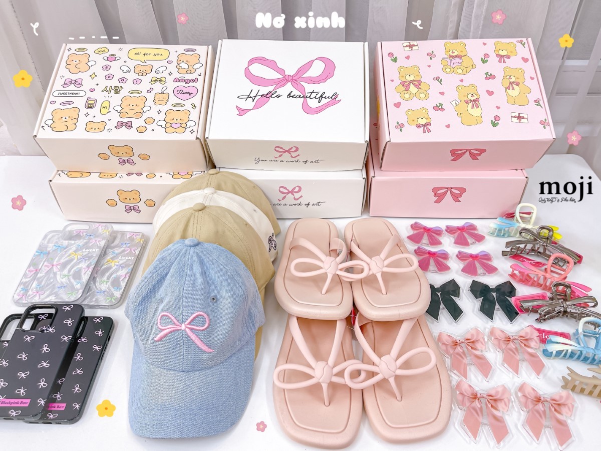 Ngẩn ngơ vì các items nơ siêu xinh