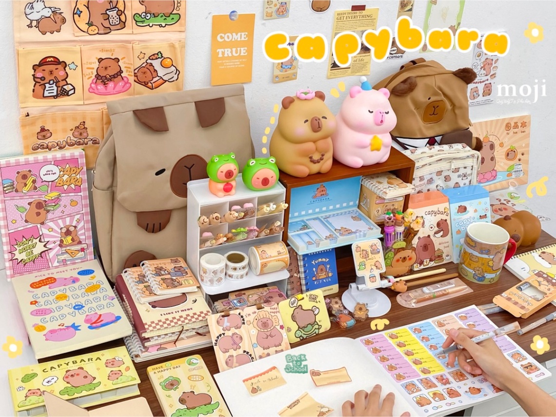 Sẵn sàng Back to school cùng Capybara lun